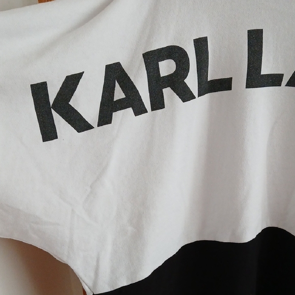 Karl Lagerfeld Monochrome Logo Sweatshirt - Picture 2 of 7